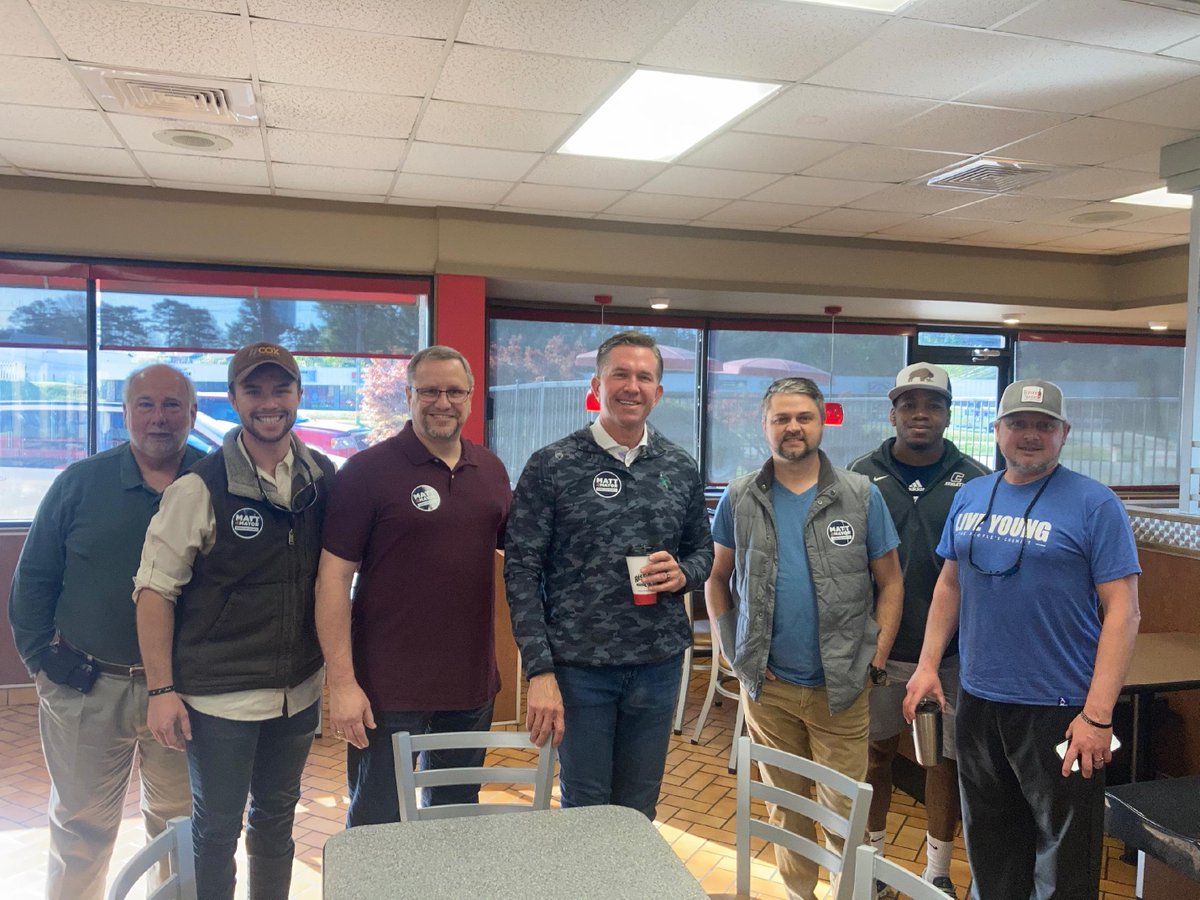First ‘Mornin’s with Matt’ took us to Hardee’s on Highway 58.  Join us for a cup of <a href="/Hardee/">Josh Hardee</a>’s great coffee and a biscuit or two!  Next week we’re going to Soddy Daisy!  #MorninswithMatt #MakesItBetter #Matt4Mayor