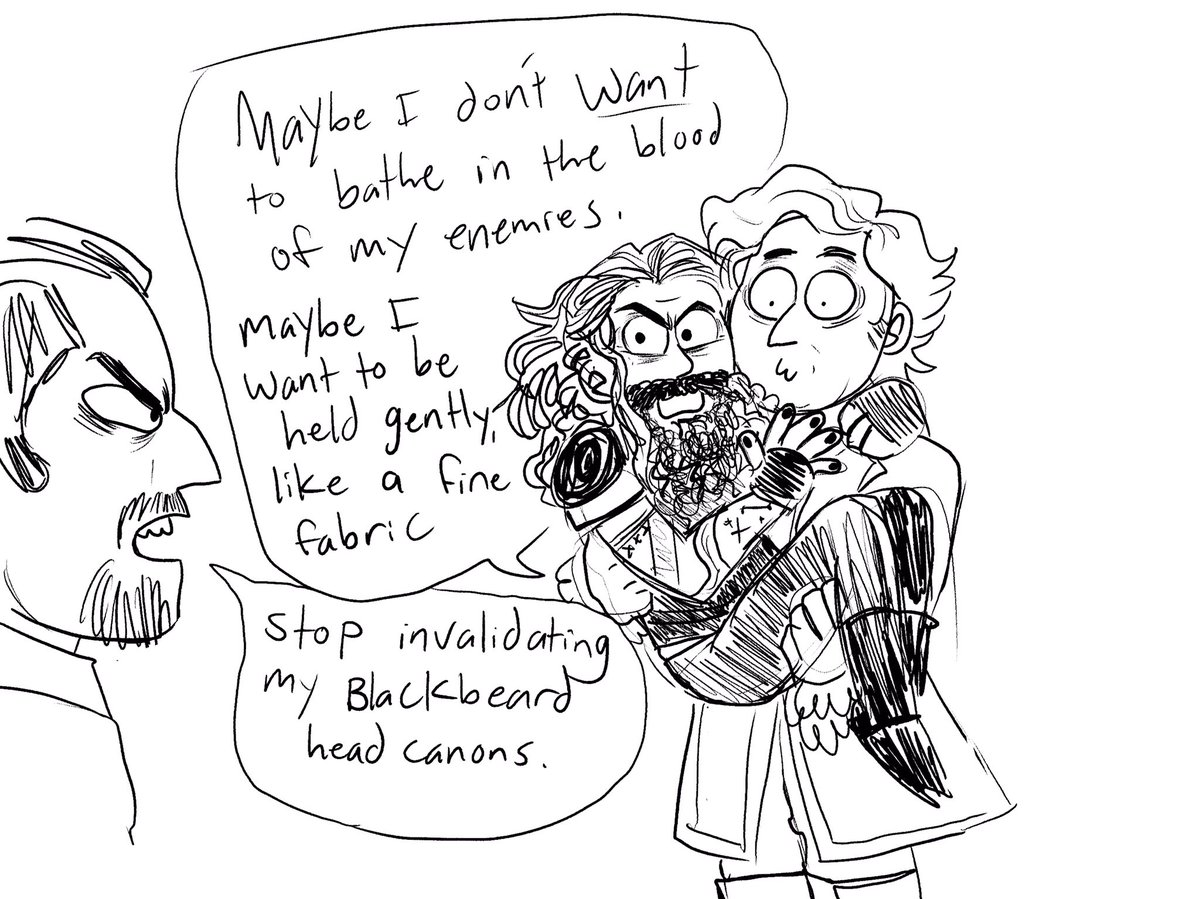 First #OFMDfanart because this show has its horrible claws in me