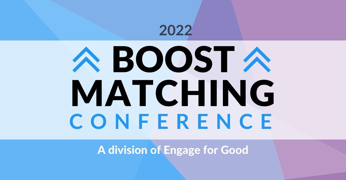 BoostMatching's tweet image. Don't miss out on the Boost Matching Early Bird Special!
Join us at the Boost Matching Conference for a day-long event on May 17 in Atlanta. It will be a high-energy, exciting event with joint and separate sessions for corporate & nonprofit leaders.
boostmatching.com
