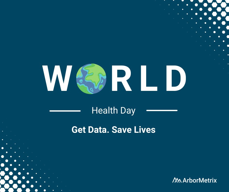 ArborMetrix's tweet image. Today is World Health Day. Check out our blog to learn how awareness, data, and analytics can lead the way in dismantling health inequities. Let’s create a #HealthierTomorrow for everyone.  
hubs.ly/Q017Fv7_0  
#GetDataSaveLives #WorldHealthDay #ArborMetrix #HealthInequity