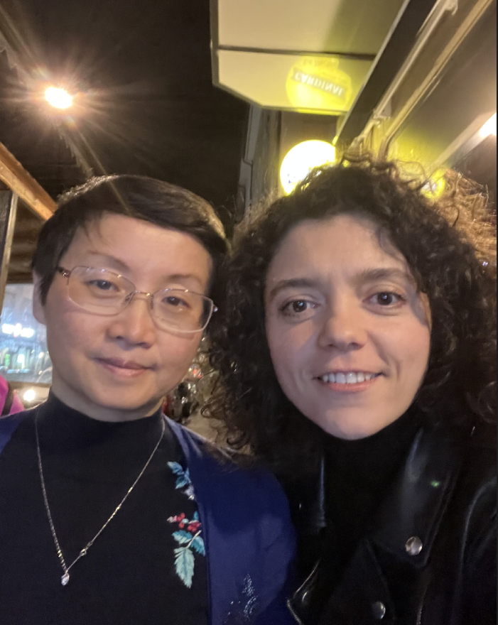 An honour to meet Sophie Luo @luoshch at #GenevaSummit2022. Sophie - wife of Chinese human rights lawyer #DingJiaxi. He has been repeatedly detained or placed under travel bans, and has been imprisoned since December 2019 after he once again returned from the USA to China