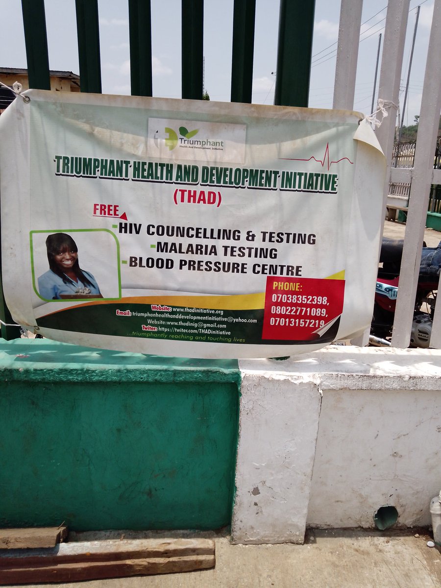 THADInitiative's tweet photo. Today, Triumphant Health and Development Initiative(THAD) &amp; FEBRAM Health Initiative and Community Development commemorated World Health Day 2022 with Community Outreach to Adebayo, Ado Ekiti Ekiti state. The Outreach witnessed Health education on the environment, free testing https://t.co/WbP7UlRoB9