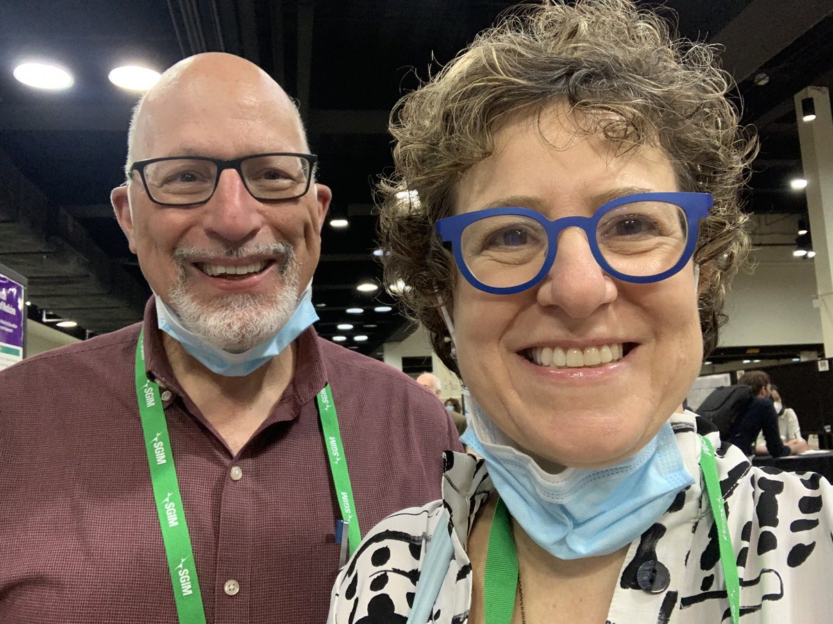 reunion with Boston City Hospital residency ward attending <a href="/SChipkin/">Stuart Chipkin</a> #SGIM22