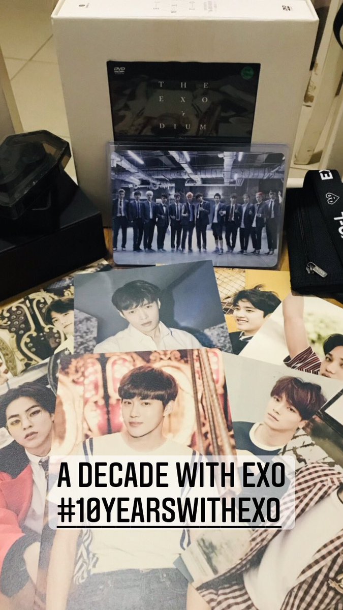 VeryAhjumma's tweet photo. A DECADE WITH EXO GIVEAWAY

👉🏻Happy 10th anniversary our youth, EXO! 🎉

1 winner - see pic for the prize

Mechanics:
— PH🇵🇭 only
— Like &amp; RT
— LSF on me
— Ends April 9 (11pm)

#10YearsWithEXO  
#AlwaysAndForeverEXO
#EXOWeAreOneDecade 
@weareoneEXO https://t.co/eEamWBZxve