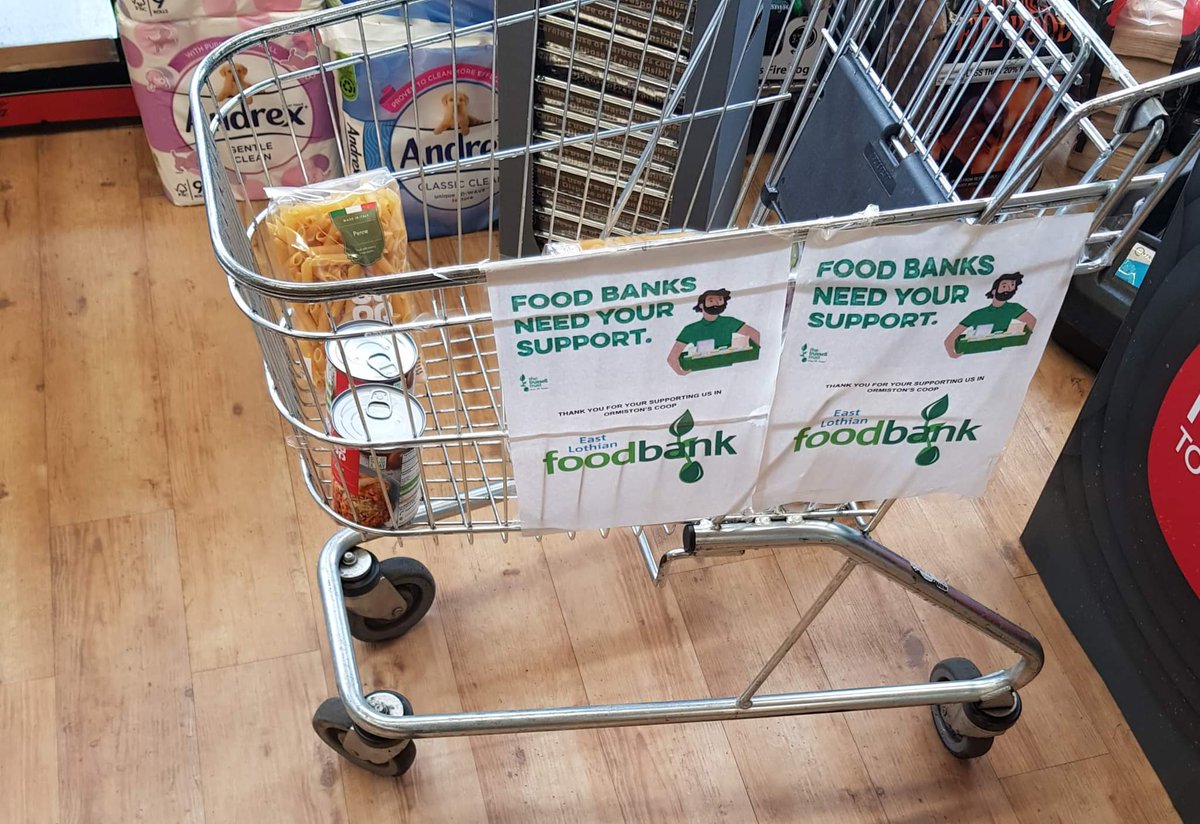 With many people facing #food challenges our wonderful #ormiston <a href="/coopuk/">Co-op</a> has added a trolley for <a href="/EL_Foodbank/">East Lothian Foodbank</a>. <a href="/SteveR_MPC/">steveritchie</a> <a href="/Tom_MPM/">Tom Copeland</a> #support #community #itswhatwedo #eastlothian #Help  Zimbabweans