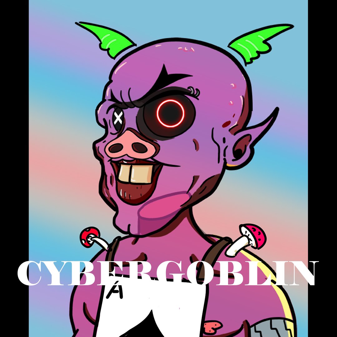 demoncyber3's tweet photo. 🔔Sneak peak:
Opensea:CYBERGOBLINS
Open box on 04/16

#nft #social #club #willsmith #artfortheday #eth #crypto #nftpremiere #nftart #nftgiveaway #cryptoart #nftcollection #cryptopunk #taiwan #gang #nftcommunity #cybergoblin #taiwan #stevenuniverse #nftcollector #gold #goblin https://t.co/6qmcKTHGAi