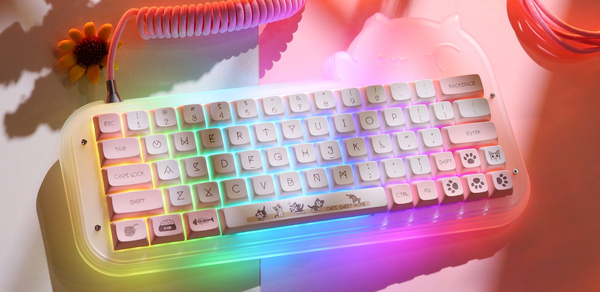To celebrate the upcoming GROUP BUY and thanks for your love of this kit, we decided to give away ONE FREE Mini Cat 64 DIY Kit to YOU! 🙌The giveaway starts from now and ends at 23:59 on 14th April 2022 (GMT+8). 
GOOD LUCK!🥳

Click on the link to join it:
epomaker.com/collections/in…