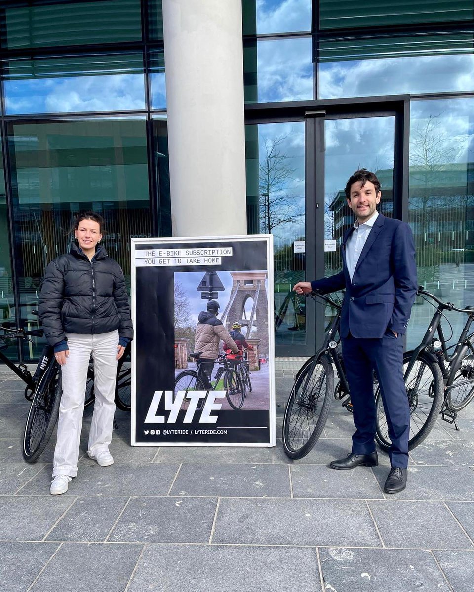 lyteride's tweet photo. LYTE is attending the @UWEBristol Active Travel event today at UWE Frenchay. In addition to meeting students and staff on site, there are some of Bristol's businesses attending the @NBristolSusCom meet up.

If you are around, come and enjoy a test ride! #LYTErider https://t.co/AqbWIgykQS