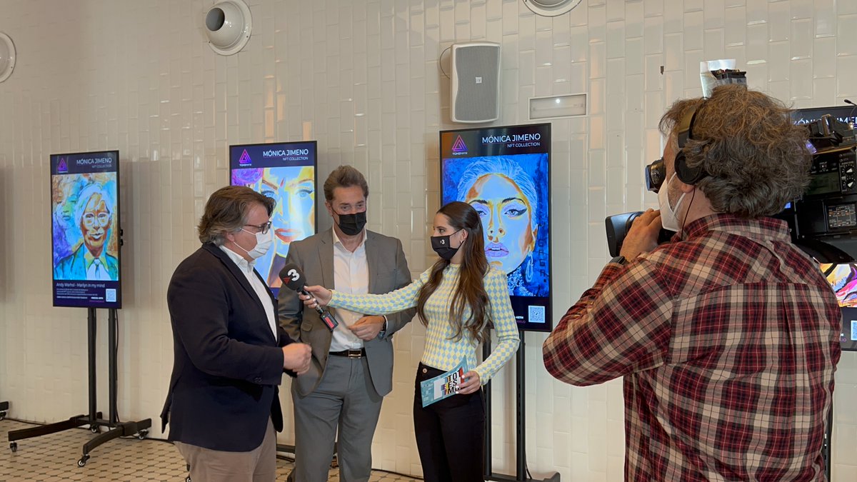 InleaGroup's tweet photo. Yesterday at the #TOKENYX event "NFT's, CriptoArte and Metaverses - Businesses of the 21st century".

Our President, Xavier Simó, opened the event with a keynote on Web3.0 and decentralization.

Thank you to all participants! https://t.co/Zw6F1vleAY