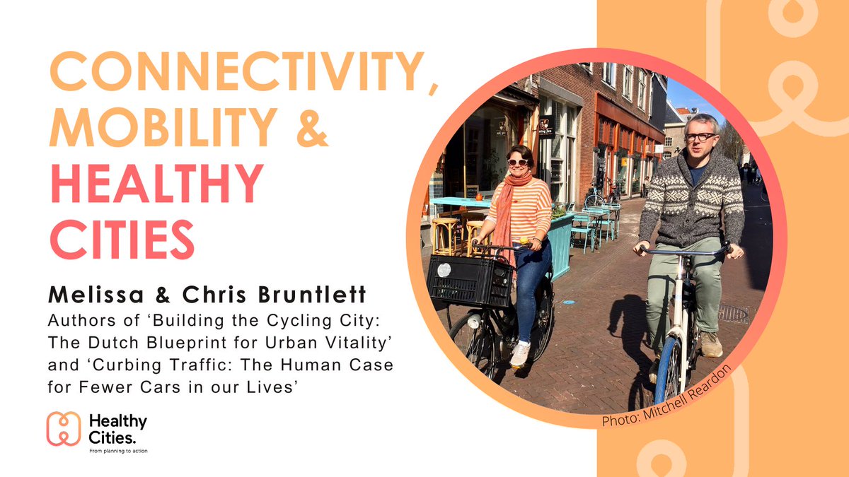 healthycitiesAP's tweet photo. How can #urbandesign be a key influencer of #health?

Celebrate #WorldHealthDay by discovering the impact of a city's #connectivity and #mobility in an interview with authors and mobility advocates Melissa &amp; Chris Bruntlett, @modacitylife 👇

https://t.co/Rlw2WU9xmq https://t.co/vguJjXPbrJ