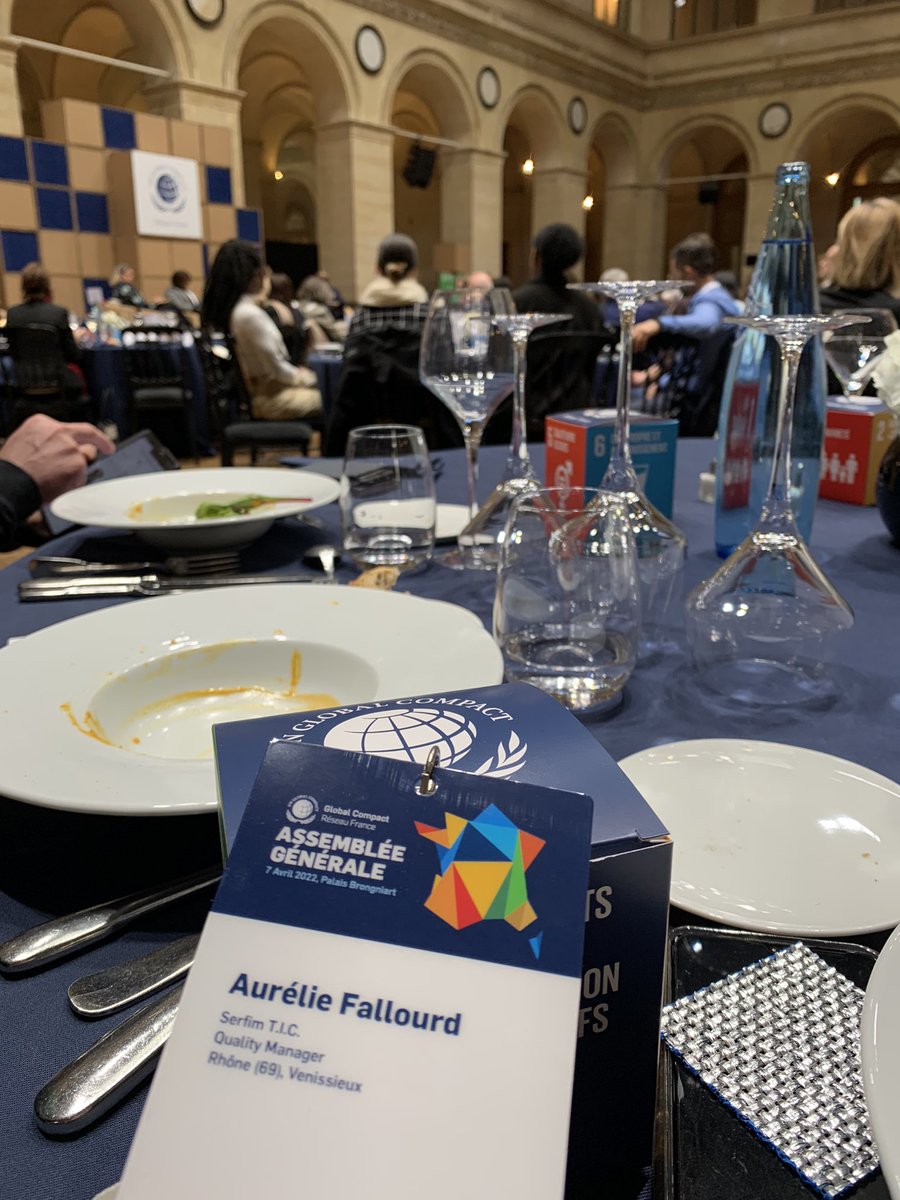 3 ans pour repenser nos modes de production, de consommation et revoir nos modes de vie selon le rapport du #GIEC 
Entreprises réunies pour agir aujourd’hui à l’AG du @GlobalCompactFr
#AGGCF2022