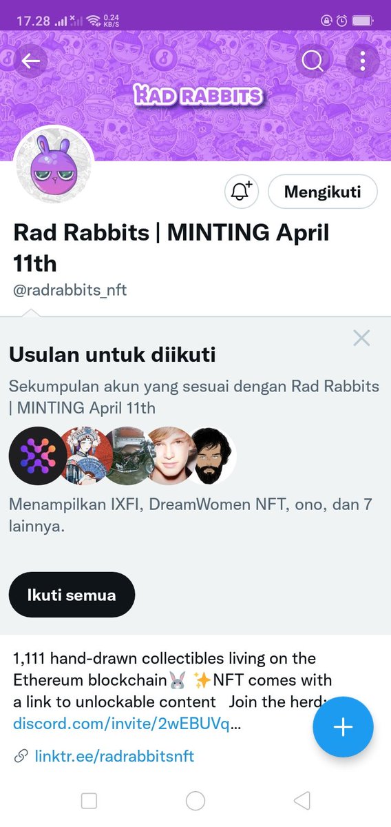 yanzladuth's tweet photo. @Bang_Garr @radrabbits_nft Done . Ya https://t.co/6lazQx0Blj