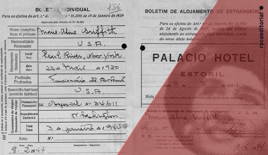 RocaEditorial's tweet photo. 📷: Hoja de inscripción de #AlineGriffith en el Palacio el 8 de febrero de 1944. Es uno de los muchos documentos que incluye la biografía de la espía americana que ha escrito @LarryLoftis, #LaPrincesaEspía: https://t.co/lZQjv5YgeV https://t.co/5QJUnAO8Mm