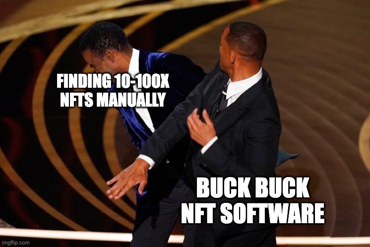 Our software was made for NFT traders like myself. I was tired of manually searching etherscan for multiple whale wallets to see what they were purchasing!

We've created a software that accumulates top wallets data all in one easy dashboard to see what they're buying for the day