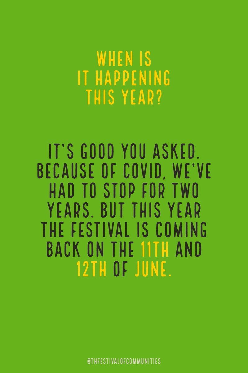 Did you know that there is a dedicated Facebook page for the Festival of Communities?  Head over to facebook.com/THFestivalofCo… and follow it so you don’t miss all the updates that are coming! #FestivalofCommunities @qmul #TowerHamlets #community <a href="/TowerHamletsNow/">Tower Hamlets Council</a>