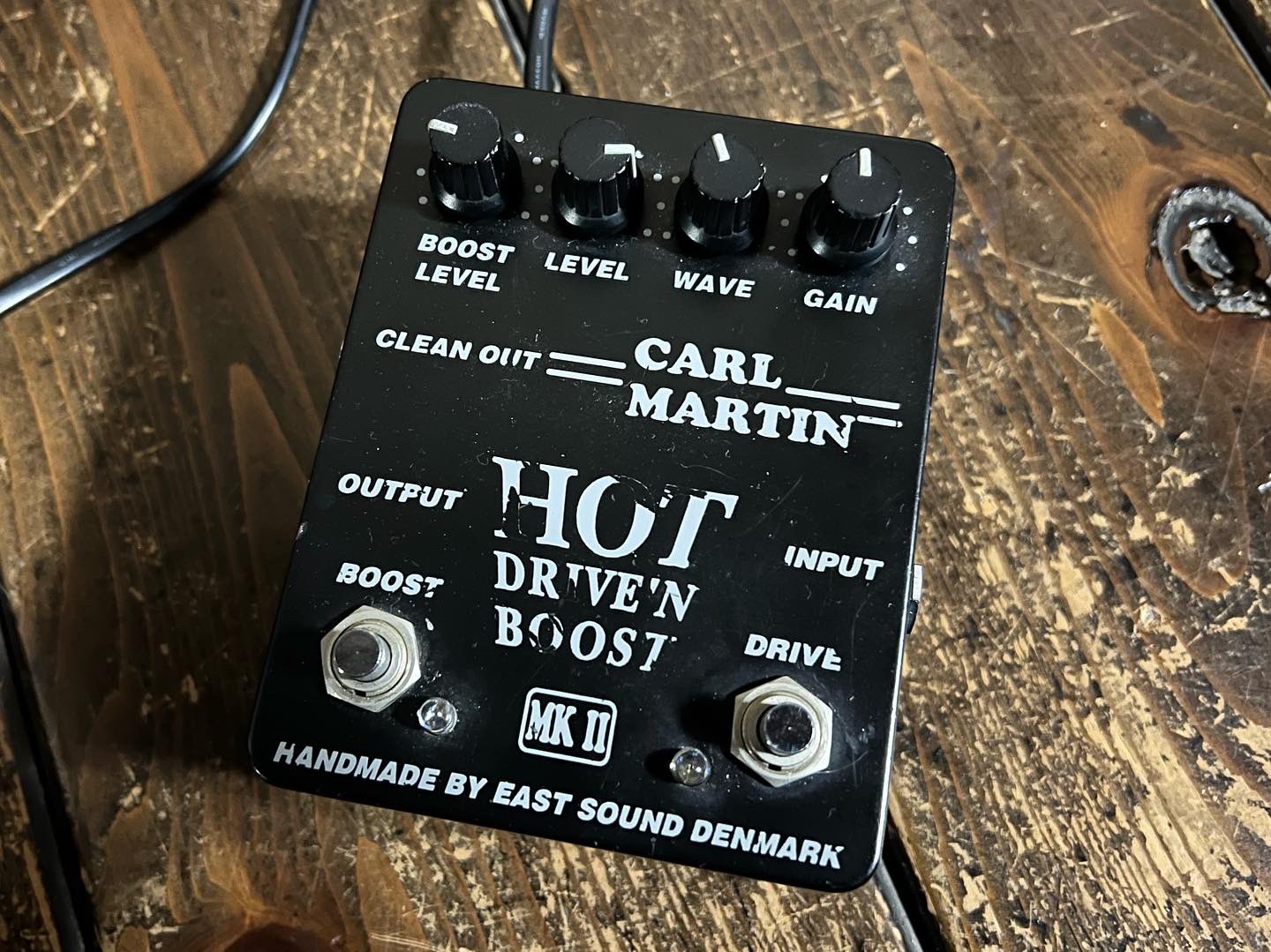 Carl Martin hot drive’n boost mkⅡ 薄型