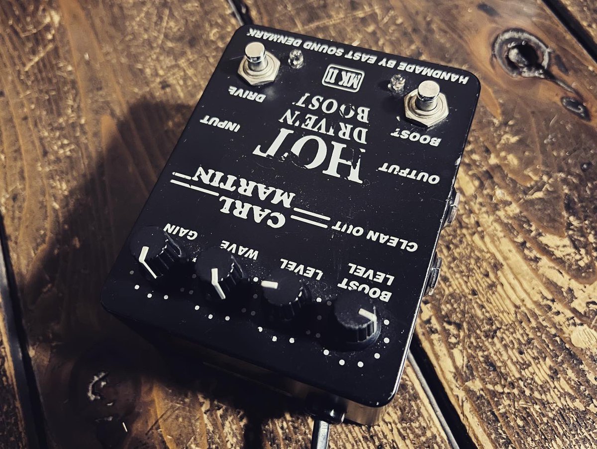 Carl Martin HOT DRIVE'N BOOST MK2 名器と名高いカールマーチンの