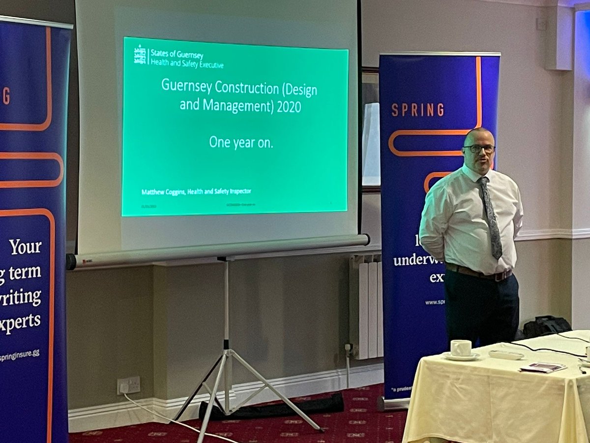 The @HSEGuernsey was delighted to attend the health and safety week hosted by @GoshaAwards. Seminars were given by the HSE on the Guernsey Construction Design and Management ACoP 2020 and #NoiseInducedHearingLoss

#GOSHA #NIHL #Construction