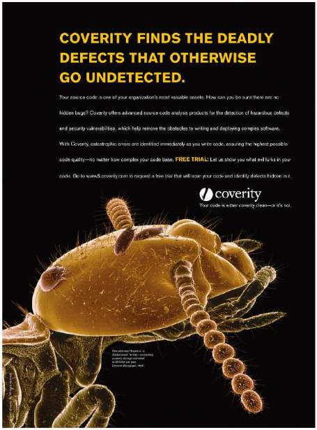 OldTechAdverts's tweet photo. Code analysis tool from #Coverity is pretty great. It can capture a suite of bugs in the your code early on before it is detected later in your development, making it cheaper to fix up.
https://t.co/yNSjR8pvn4
#Retrocomputing coders https://t.co/legjke4IOY