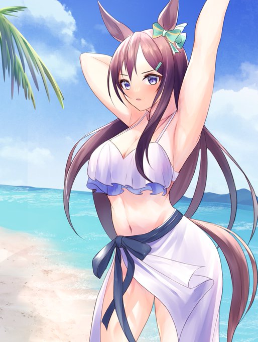 #絵柄が好みって人にフォローされたい
#ウマ娘
メジロドーベルをよく描いています 