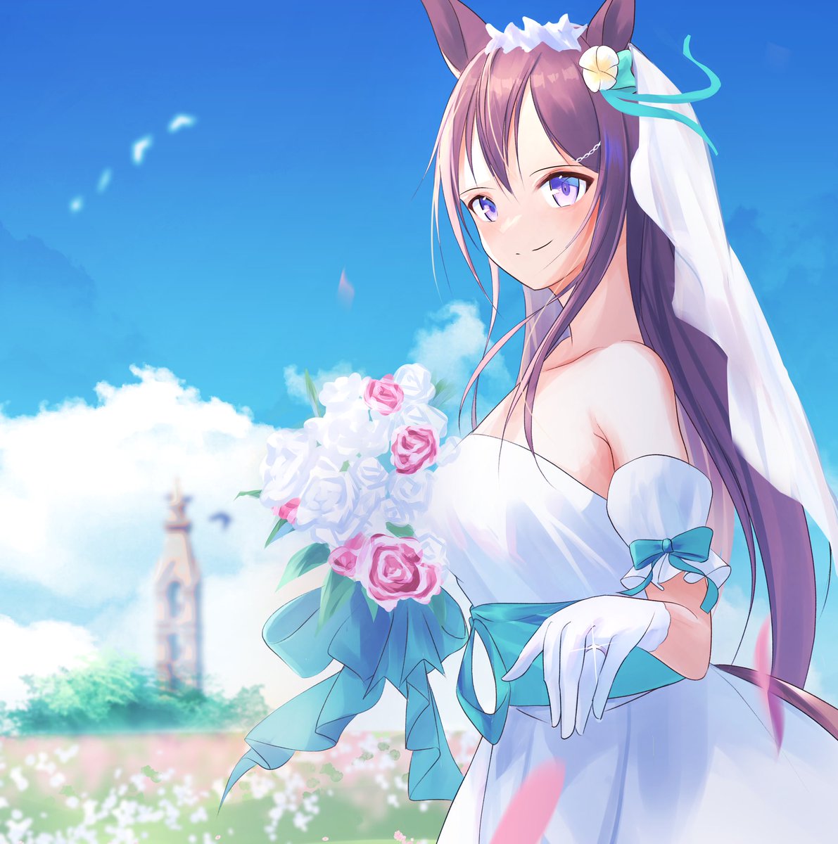 #絵柄が好みって人にフォローされたい
#ウマ娘
メジロドーベルをよく描いています 