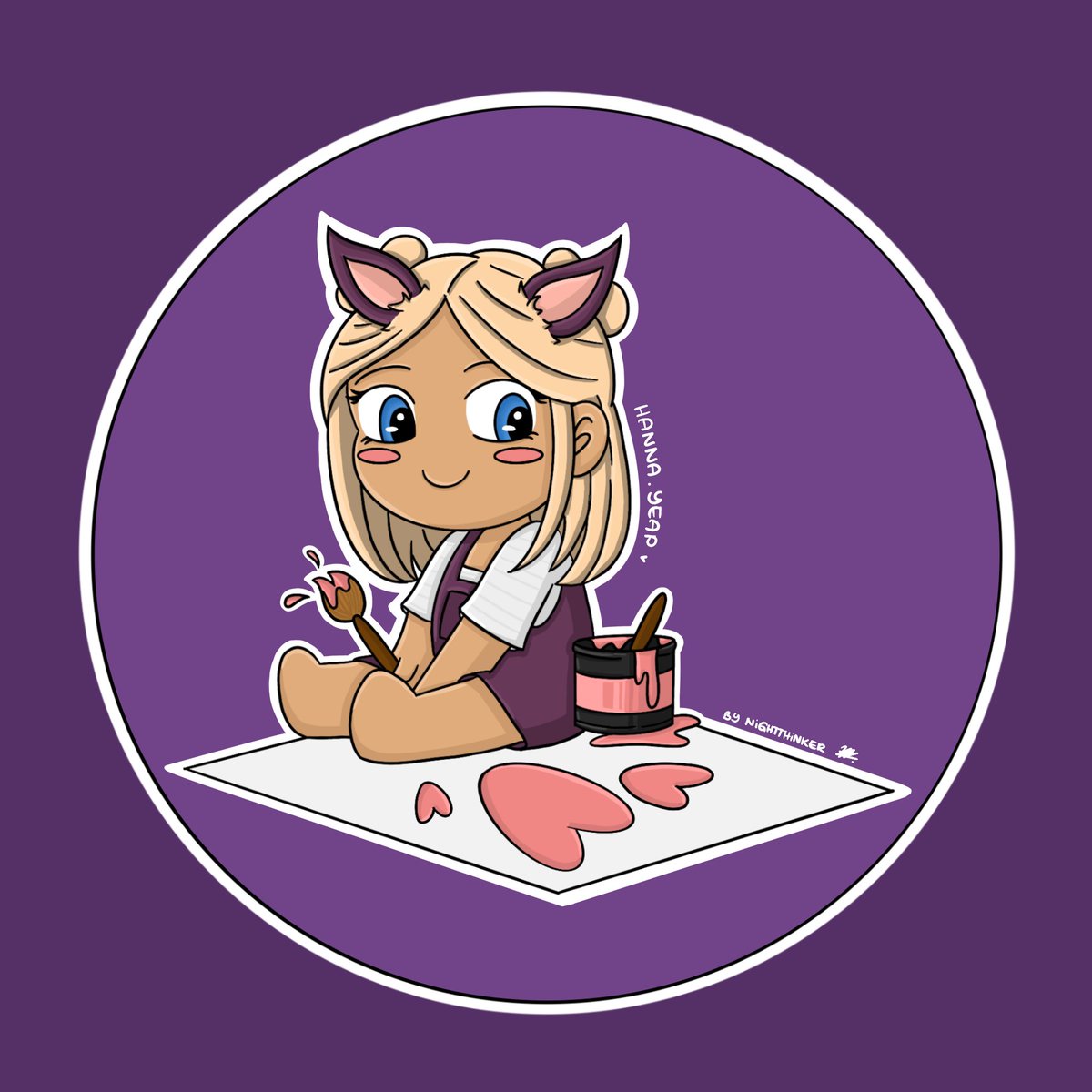 Ah just look how cute <a href="/nightthinkerDE/">nightthinker</a> has made my <a href="/Habbo/">Habbo</a> look! So very talented!

Thank you for hosting the giveaway 💕