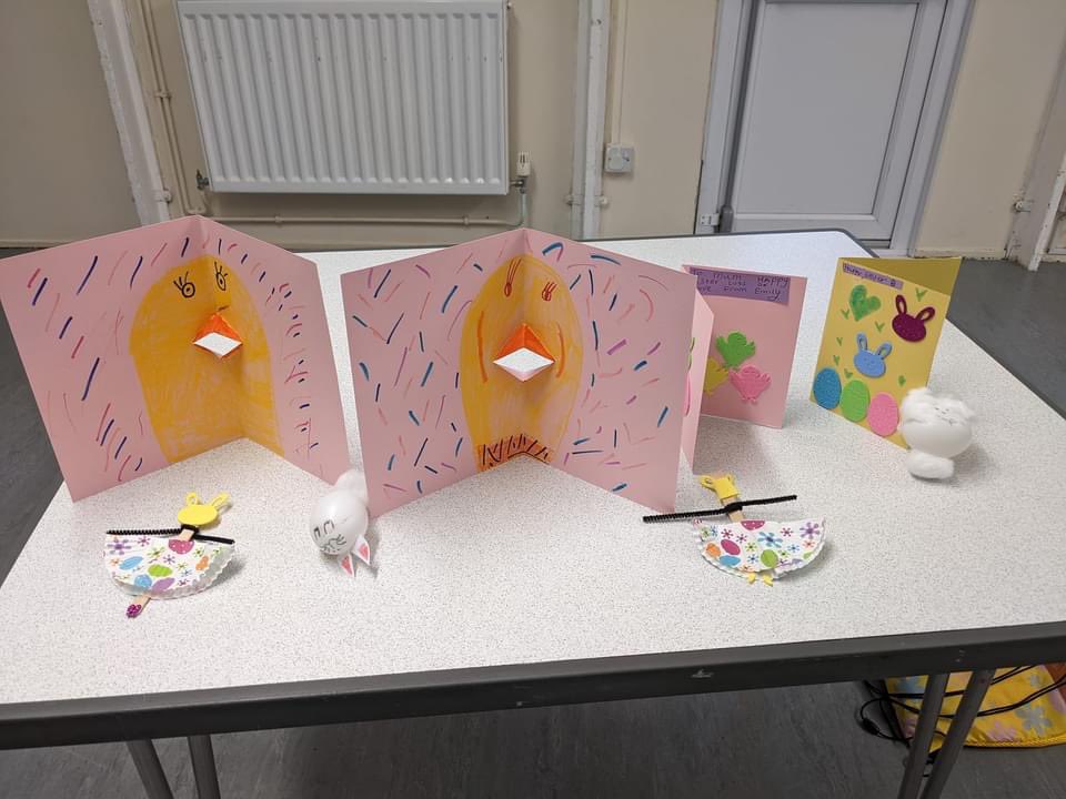 1stCressing's tweet photo. Yesterday the Brownies made some lovely Easter crafts #GirlGuiding https://t.co/vH8oBs38mw