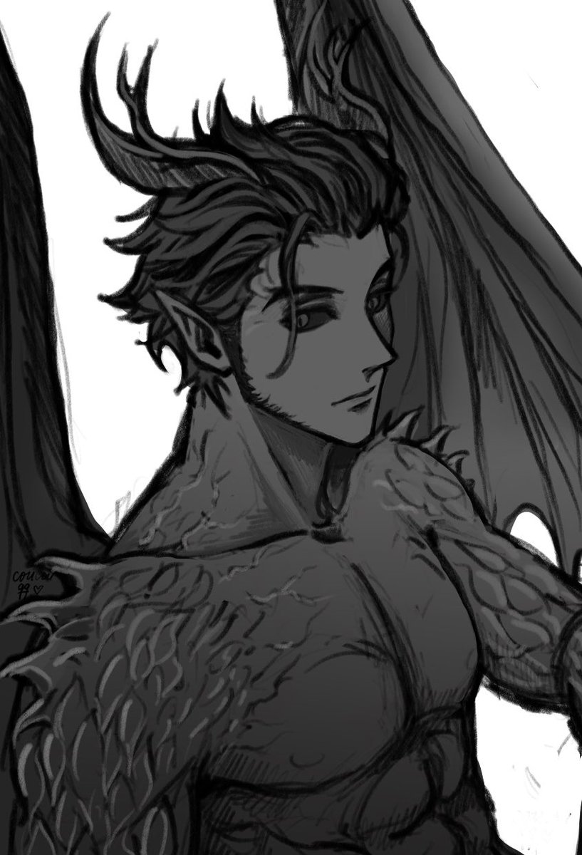 coucou_art's tweet photo. demon/wyvern claude…. #FE3H #claudevonriegan https://t.co/uhcdUX4RzB