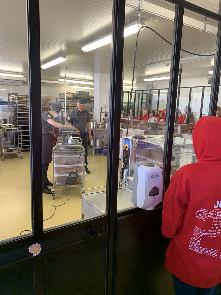 PHSNormandy's tweet image. At the biscuit factory 🏭