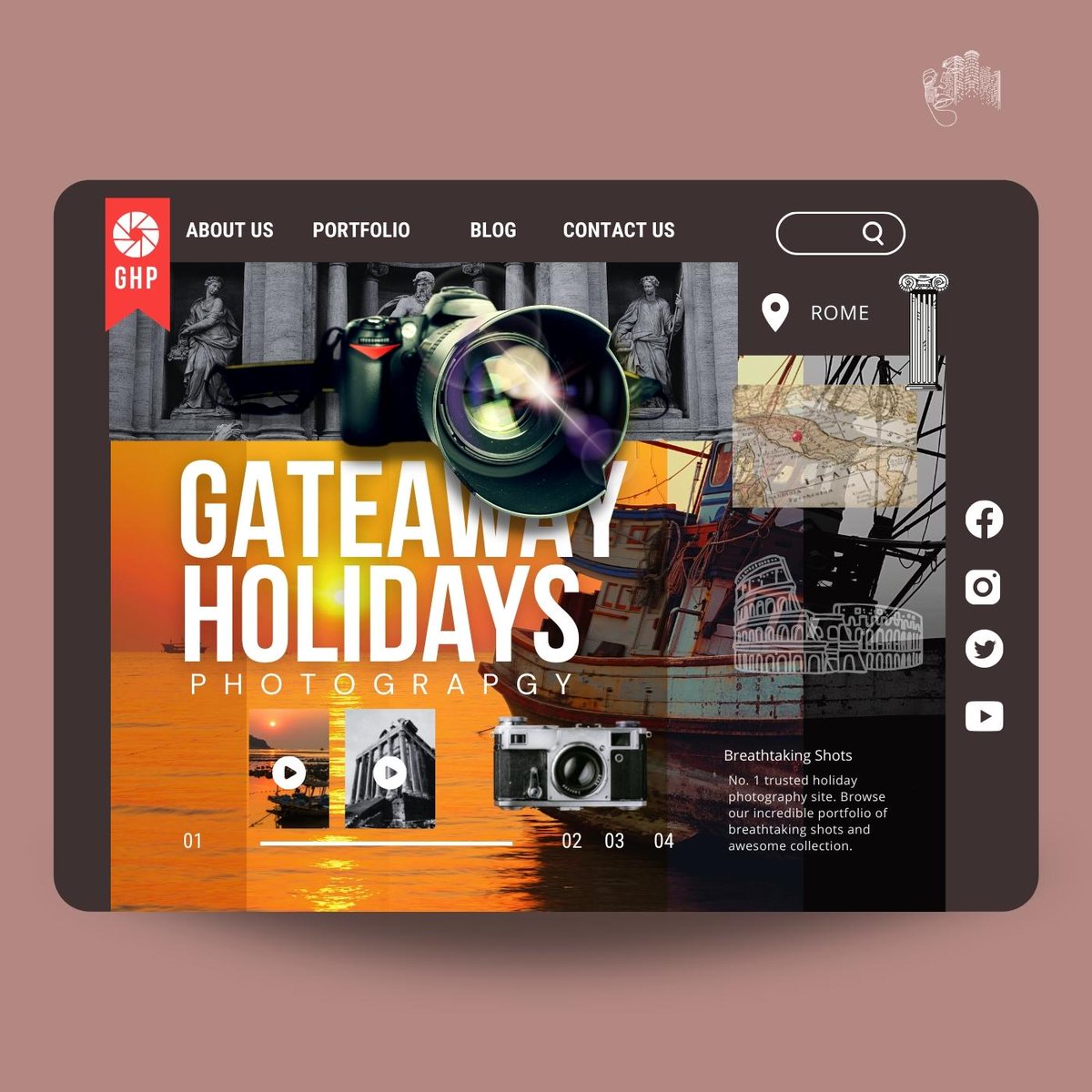 urbansayak's tweet photo. Travel Photography Website Layout 🧳🏝️🏖️📸💻
#Website #Webdesigner #urbansayak https://t.co/rcNmGUkJB4