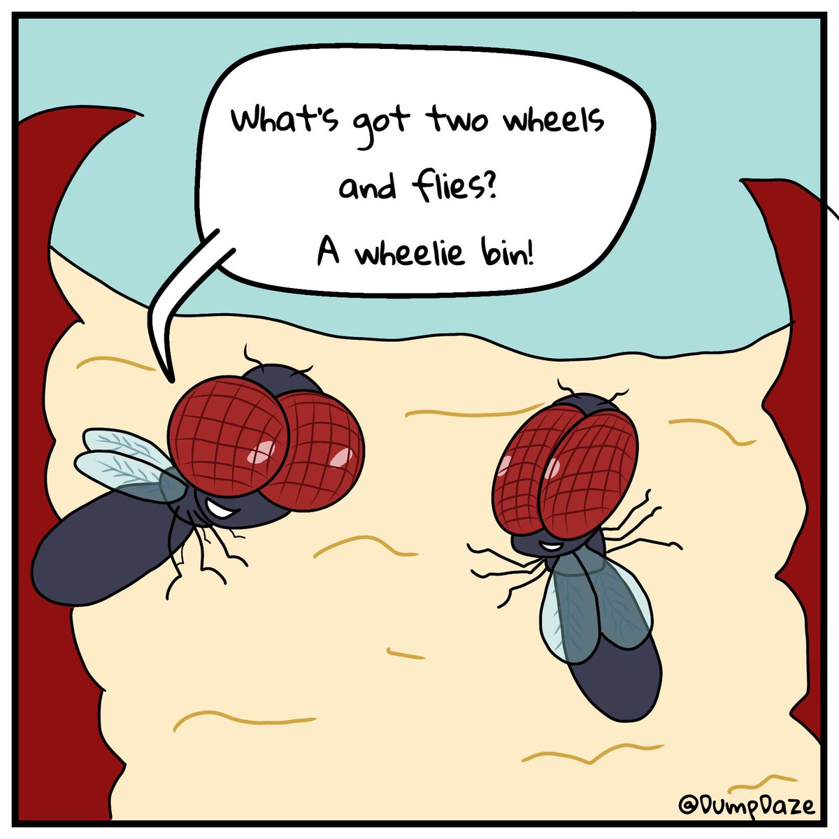 DumpDazeComics's tweet photo. I made this joke up on the fly...

#puns #dadjokes #dumpdaze https://t.co/rLvCsEk8OD