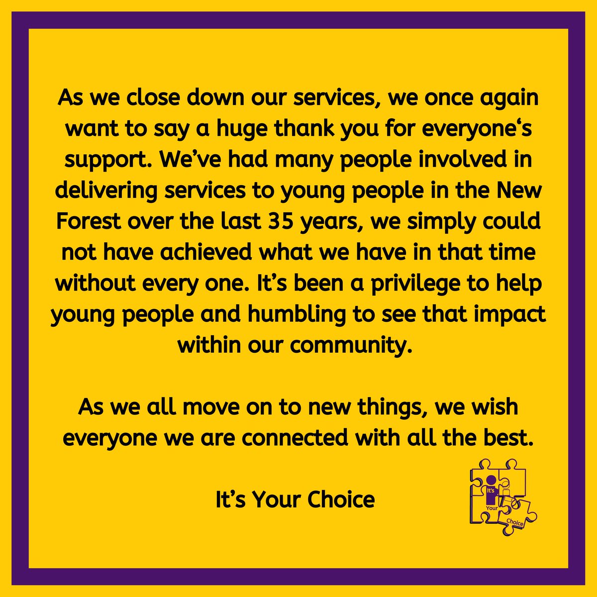 It's Your Choice tweet media