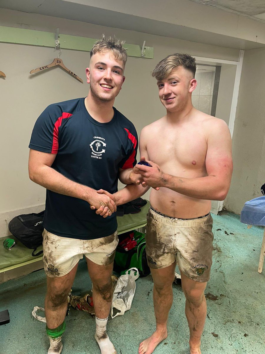 Big hand to 2 <a href="/Caerphillyyouth/">Caerphilly RFC Youth</a> youngsters <a href="/WillHaley10_/">Will Haley</a>  and Scott Pritchard for stepping up to the seniors in last night’s game. #DiamondsOfTheWeek 💎 <a href="/caerphillyrugby/">Caerphilly Rugby Football Club</a>