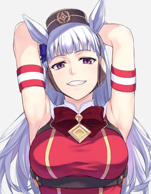 一度描いてみたかったゴルシちゃんだぜ 