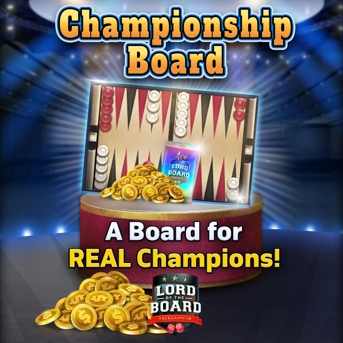 Lordoftheboard3's tweet photo. Hereโs your chance to be crowned CHAMPION! ๐
Fill the bar to win glamourous prizes, our CHAMPIONSHIP BOARD & a lifetime of fame!
Claim these ๐FREE COINS ๐ & show us what you got๐ฒhttps://t.co/J5p4KqS18e
#WBGF #WTBC #BestBackgammon๐ฒ#boardgames #backgammon #bgworldcup #venice https://t.co/k3RFEUxdnO