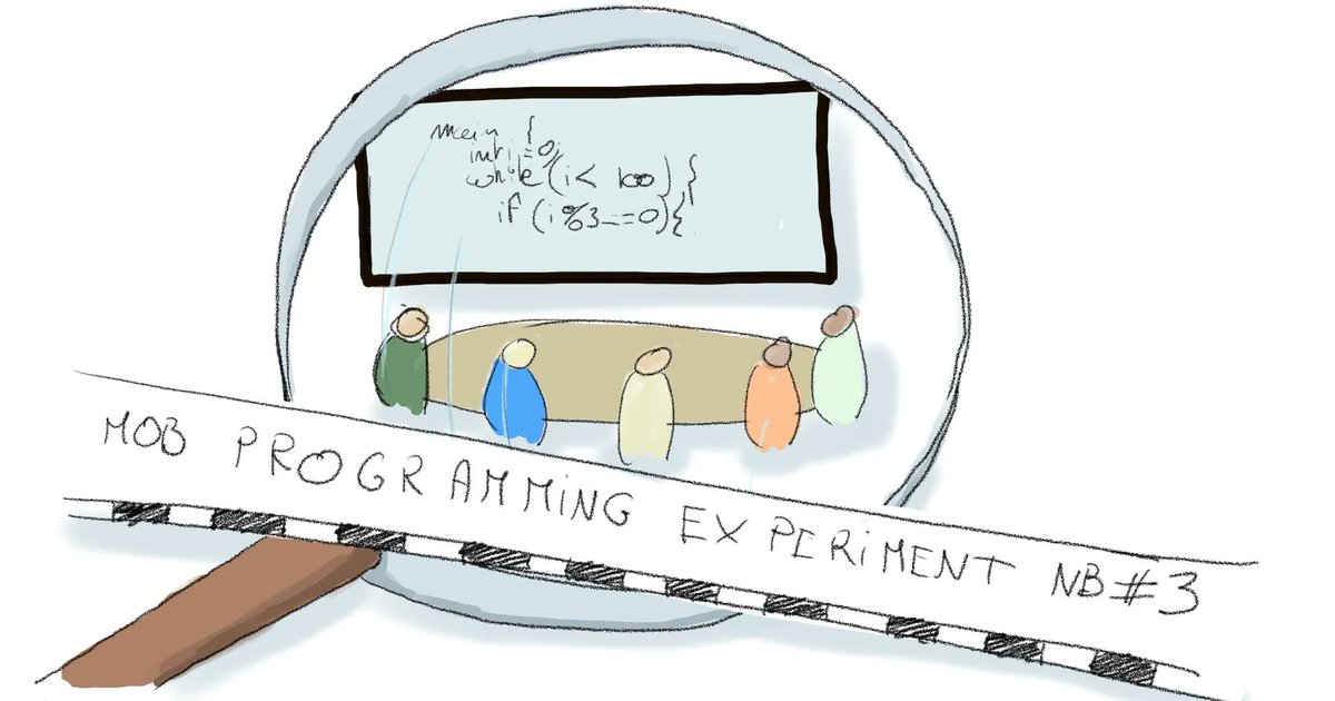 pbourgau's tweet image. New post today! How to help a team to find their preferred #mobProgramming rules? buff.ly/3DzxBcu #agile #technicalCoaching #codeRetreat #codeKata