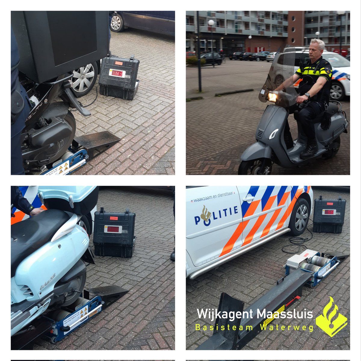 Gisteren een bromfiets controle gehouden in #Maassluis. Hierbij troffen wij 4 bestuurders aan zonder rijbewijs en hebben 7 Voertuigen een WOK melding gekregen. 
<a href="/VeiligVerkeer/">Veilig Verkeer Nederland</a>
<a href="/Gem_Maassluis/">Gemeente Maassluis</a>