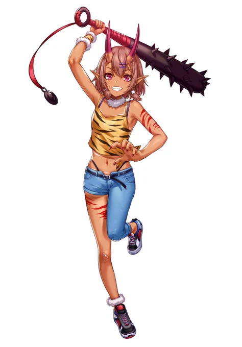 『アクション退魔忍』にて「ステラ」を描かせていただきました。
 どうぞよろしくお願いいたします〜!⚡
 #アクション対魔忍 