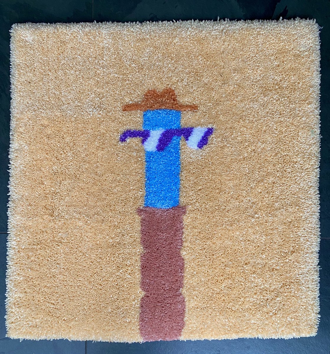 SEND NOODS !! Latest <a href="/Noodles_NFT/">Noodles</a> #rug for <a href="/ElmzThe/">Elmz</a> ! The simplicity of this one made the finer details more important… really enjoyed the process 💫💫 Got some exciting bits in the lab coming to fruition 👀👀