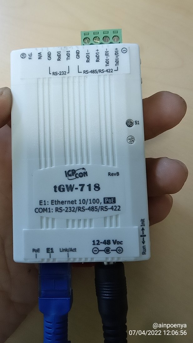 ainpoenya's tweet photo. Today's work.. RS485 to Ethernet. https://t.co/KbTb4Swq7L