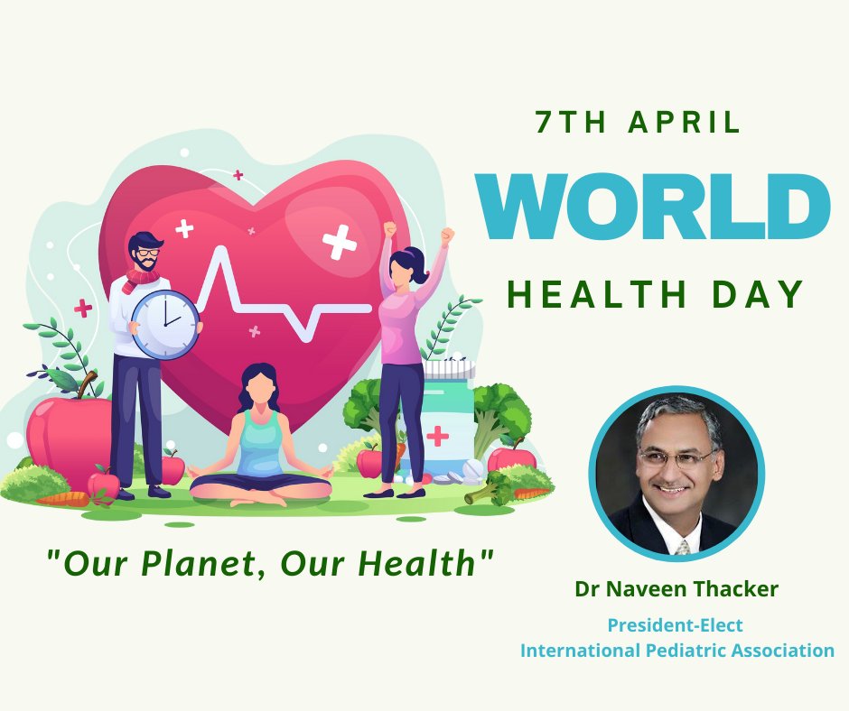 Let us all come together and join hands in creating #health awareness among people and making this world a healthier place to live in. Happy #WorldHealthDay!

#healthcare #healthylifestyle