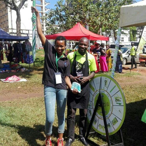 SkinGuardUganda's tweet photo. There's always a chance to win with Skin Guard. Throwback to when Skin Guard was part of the Water and Sanitation Exhibition in Dec 2017. We are proud of our customers who attended &amp; won prizes. What would you like to Spin &amp; Win in our next exhibition? 

#TBT #SafeWithSkinGuard https://t.co/MQZ7siYzCn
