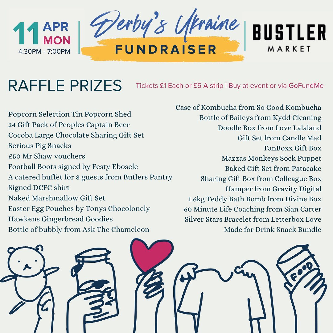 Penguin_PR's tweet photo. We are blown away by generosity of businesses inc. @colleaguebox @SoGoodKombucha &amp; #dcfc who have all donated a prize for our raffle - we've donated an #Easter egg, too 

All proceeds go to @decappeal - and we would love to see you @bustlermarket with live music by @marseilleband https://t.co/4RKcMtfyBw
