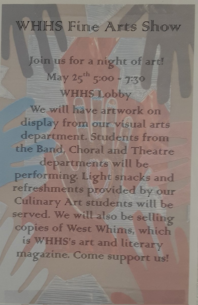 portoA2000's tweet photo. #thisisWHHS https://t.co/zteXxpU9z0
