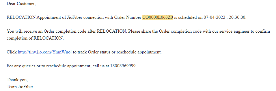 rahulsinghcse25's tweet image. @_MukeshAmbani @JioCare @reliancejio jiocare is saying we are working on it. tdy i got the msg for the relocation at 13:00 after the canceled, reschedule 8:30 PM now again canceled and again rescheduled on 14 April 22. seriously frustrated...