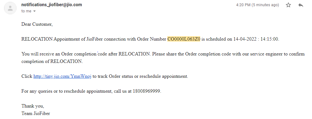 rahulsinghcse25's tweet image. @_MukeshAmbani @JioCare @reliancejio jiocare is saying we are working on it. tdy i got the msg for the relocation at 13:00 after the canceled, reschedule 8:30 PM now again canceled and again rescheduled on 14 April 22. seriously frustrated...