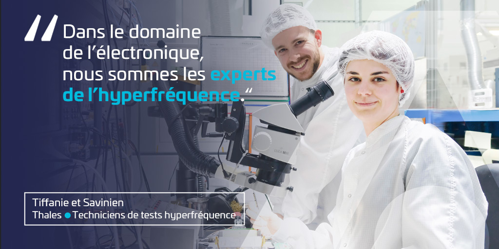 ThalesDefence's tweet image. [#Emploi]💼 Le métier de #technicien de test hyperfréquence requiert à la fois patience et concentration.
« Nous sommes fiers de travailler sur des produits de haute technologie. »
Vous aussi, rejoignez Tiffanie et Savinien 👉 thls.co/4nSy50IBSEr
#Thales