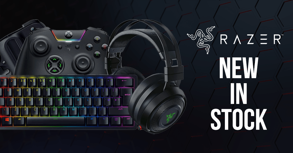 Calling all Gamers!! 🎮 

We have a fantastic collection of Razer Gaming Accessories online right now!  🎉

Follow the link below to take a look.
stockmustgo.co.uk/collections/ra…

#razer #razergaming #newin #gaming #rgb
