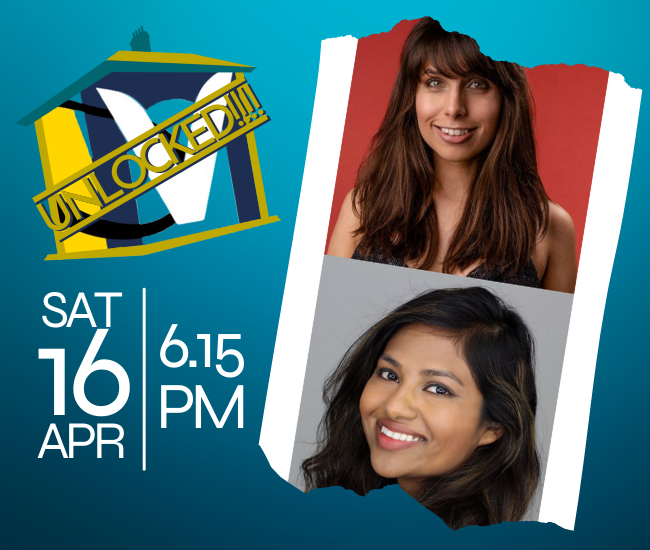 INTRODUCING: ALEX BERTULIS-FERNANDES and SHARLIN JAHAN

<a href="/alexbertanades/">Alex Bertulis-Fernandes</a> &amp; @sharlincomedy will be performing <a href="/whitechicks2_/">White Chicks 2</a> at VAULT UNLOCKED comedy festival on 16 Apr! Don't miss it, get your tickets at: 

thebridgehousetheatre.co.uk/shows/vault-un…