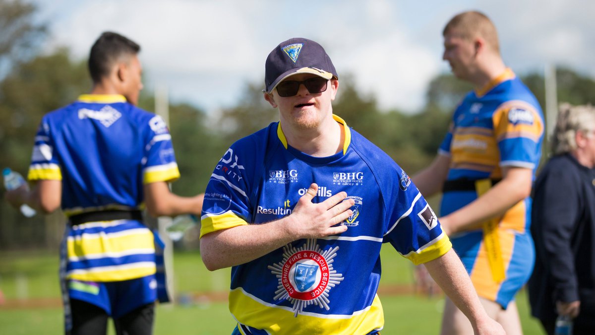 TheRFL's tweet photo. 🙌 @ComIntCare Learning Disability Super League is set to return bigger and better than ever in 2022!

🏉 It returns in Warrington this Sunday, with a Festival involving 22 teams from 14 different Foundations...

📰 More: https://t.co/GZ3Dg73W1f https://t.co/mYEX0HAnct